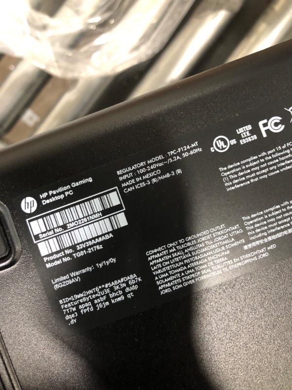 Photo 1 of HP Pavilion Gaming Desktop PC, NVIDIA GeForce RTX 3060, AMD Ryzen 7 5700G Processor, 16GB RAM, 512GB SSD, 1TB HDD, Bluetooth, Wi-Fi, USB Type-C, Display Port, HDMI, Windows 11 Home, ABYS USB 3.0 Hub
