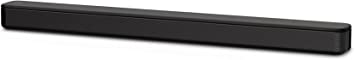 Photo 1 of Sony S100F 2.0ch Soundbar with Bass Reflex Speaker, Integrated Tweeter and Bluetooth, (HTS100F), easy setup, compact, home office use with clear sound - black