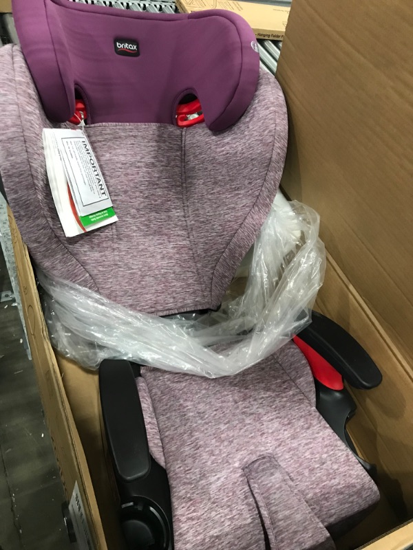 Photo 2 of Britax Highpoint 2-Stage Belt-Positioning Booster Car Seat, Mulberry
