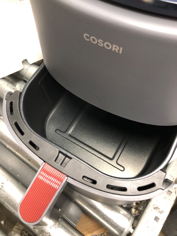 Photo 1 of ****tested***COSORI Air Fryer 4 Qt, 7 Cooking Functions Airfryer, 150+ Recipes on Free App, 97% less fat Freidora de Aire, Dishwasher-safe, Designed for 1-3 People, Lite 4.0-Quart Smart Air Fryer, Truffle Gray 4 Qt Truffle Gray