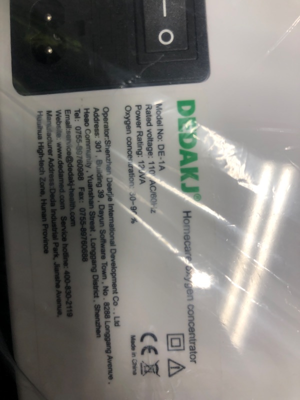 Photo 4 of *** TESTED***Oxygen Concentrator - Portable Oxygen Concentrator for Travel & Home Use for Breathing, Stable Oxygen Boost?Breathe Help, Can Remote Control, Help Health, 110V Household Medical Equipment Black