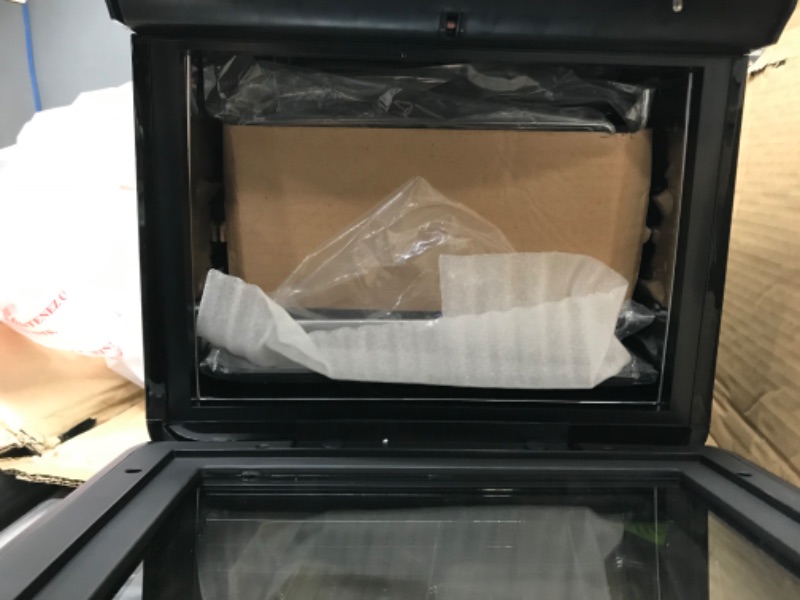 Photo 4 of **DOES NOT FUNCTION!** **ONLY spare parts** Barton 1600w XL 16-in-1 Digital Electric Air Fryer Oven Cooker Rotisserie 13 Quart Viewing Window w/ Recipes