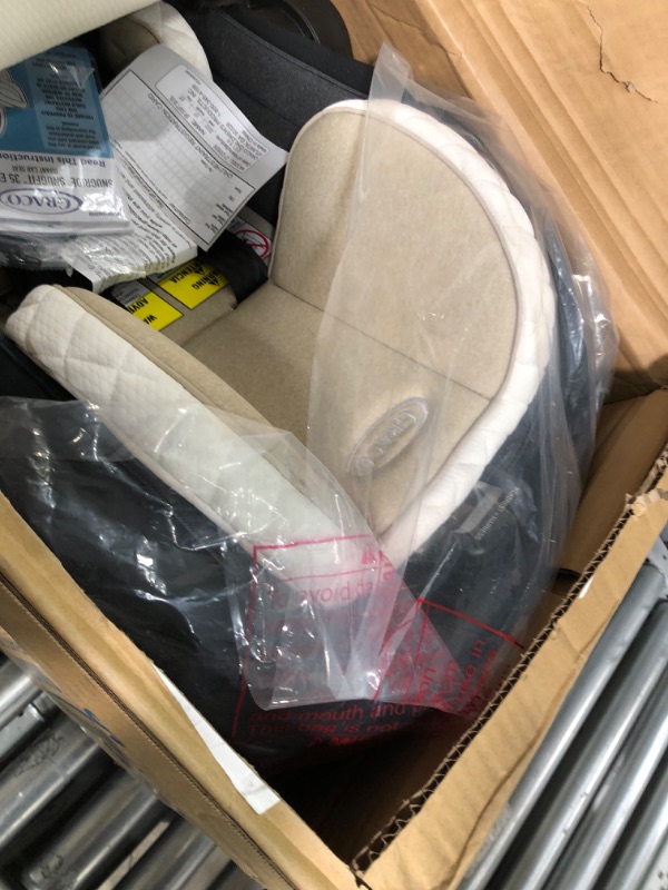 Photo 2 of **box has been opened**
Graco - SnugRide Snugfit 35 Elite Infant Car Seat, Pierce