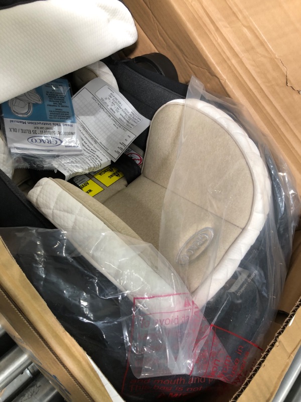 Photo 3 of **box has been opened**
Graco - SnugRide Snugfit 35 Elite Infant Car Seat, Pierce