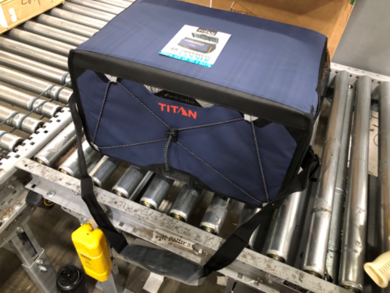 Photo 5 of Arctic Zone Titan Deep Freeze Zipperless Hardbody Coolers - Sizes: 9, 16, 30 and 48 Can - Colors: Navy, Moss, Process Blue, Pine, Citrus, Gray, Blue Lagoon Blue 48 Can