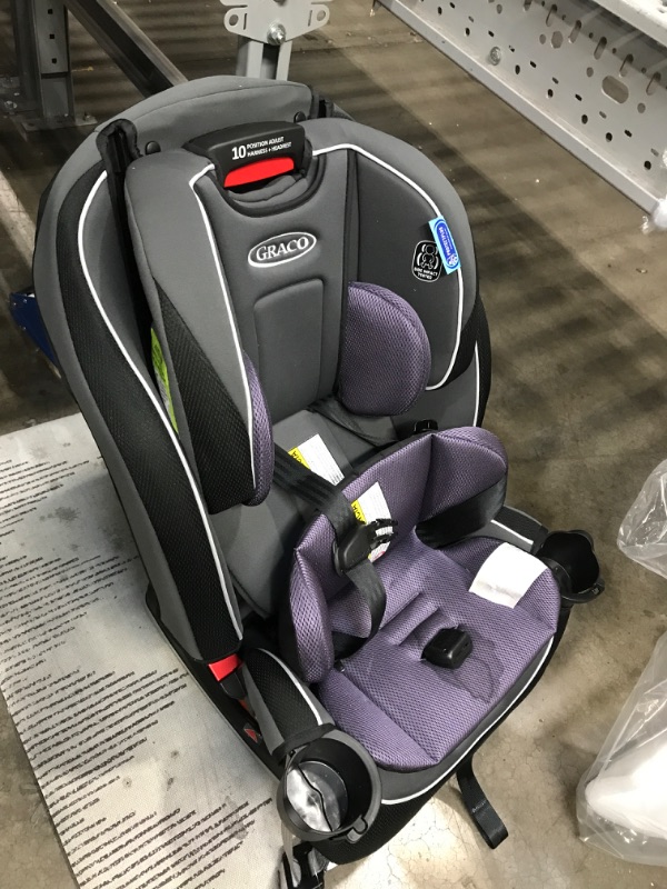 Photo 2 of *** USED *** **** HAS A SMALL STAIN CAN BE WASHED ****
Graco SlimFit 3 in 1 Car Seat, Slim & Comfy Design Saves Space in Your Back Seat, Annabelle, 1 Count (Pack of 1) SlimFit Annabelle