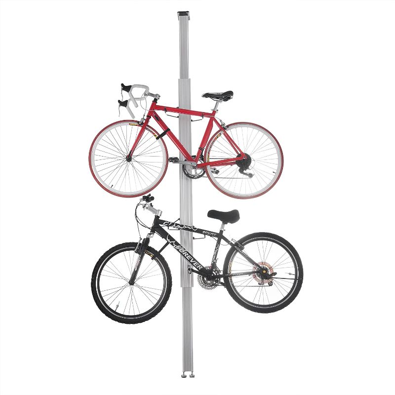 Photo 1 of *** NEW ***
RAD Cycle Aluminum Bike Stand Bicycle Rack Storage or Display Holds Two Bicycles

