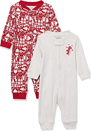 Photo 1 of Amazon Essentials Family Holiday Cotton Pajama Sleepwear 3T
