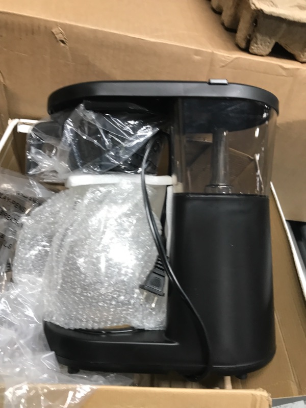 Photo 2 of ***TESTED-POWERS ON**** Bonavita Metropolitan 8 Cup Drip Coffee Maker Machine, One-Touch Pour Over Brewing with Glass Carafe, Hanging Filter Basket, 1500 Watt, BPA Free, Dishwasher Safe, Black, BV1901PW
