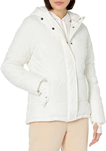 Photo 1 of Amazon Essentials Women's Heavyweight Long-Sleeve Hooded Puffer Coat xs