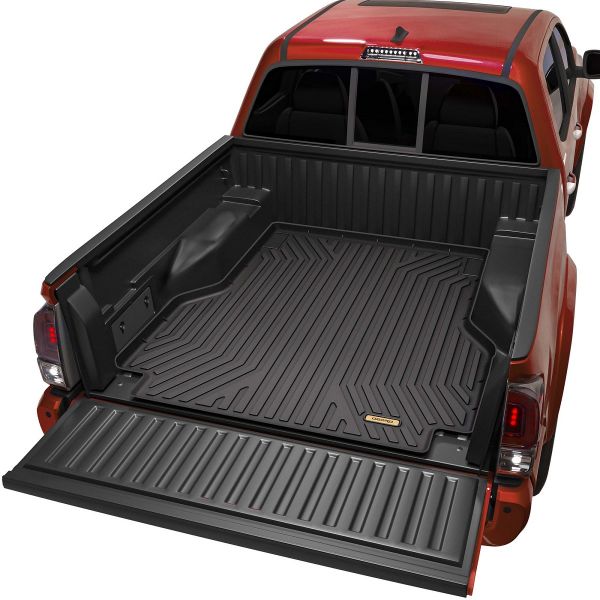 Photo 1 of OEDRO® Truck Bed Mats for 2005-2023 Toyota Tacoma Double Cab with 5ft Long Bed 4-Door Standard Bed
