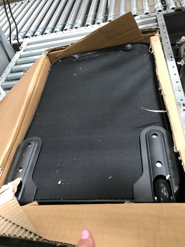 Photo 2 of Amazon Basics Expandable Softside Carry-On Spinner Luggage Suitcase With TSA Lock And Wheels - 20.4 Inch, Black Black 20.4-inch Suitcase