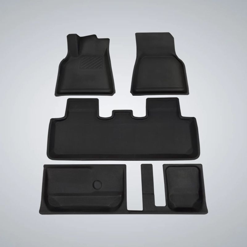 Photo 1 of BASENOR 10PCS Tesla Model Y Floor Mats 3D Full Set Liners All-Weather Anti-Slip Waterproof Frunk