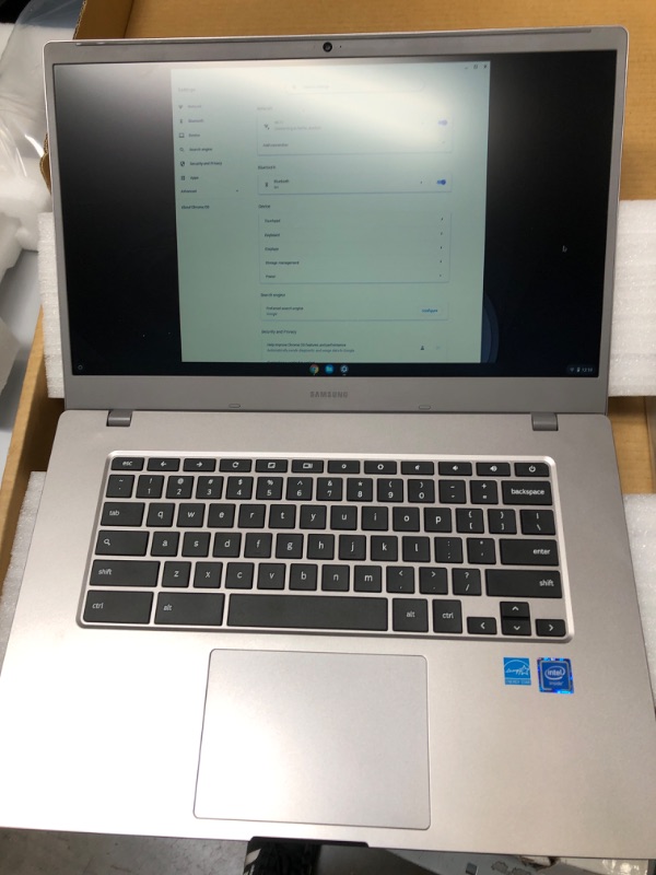 Photo 2 of Samsung Chromebook 4 + Chrome OS 15.6" Full HD Intel Celeron Processor N4000? 6GB RAM 64GB eMMC Gigabit wi-FI-XE350XBA-K03US,Silver Chromebook 4+ 6GB RAM 64GB eMMC