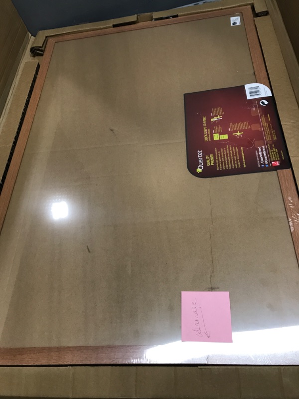 Photo 1 of Quartet Cork Bulletin Board, Oak