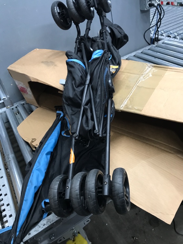 Photo 1 of *** USED *** Blue/Black – Lightweight Infant Stroller
