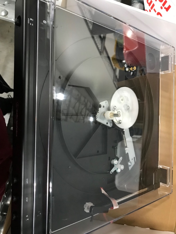 Photo 1 of Audio-Technica - ATLP60XBT Bluetooth Stereo Turntable - Black
