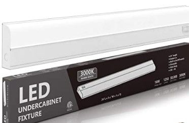 Photo 1 of Lighting Labs - 18 Inch 4000 Kelvin (Cool White Light Color) LED Under Counter Fixture. Hardwire Direct Wire Only. Replace Kitchen Cabinet Lights
