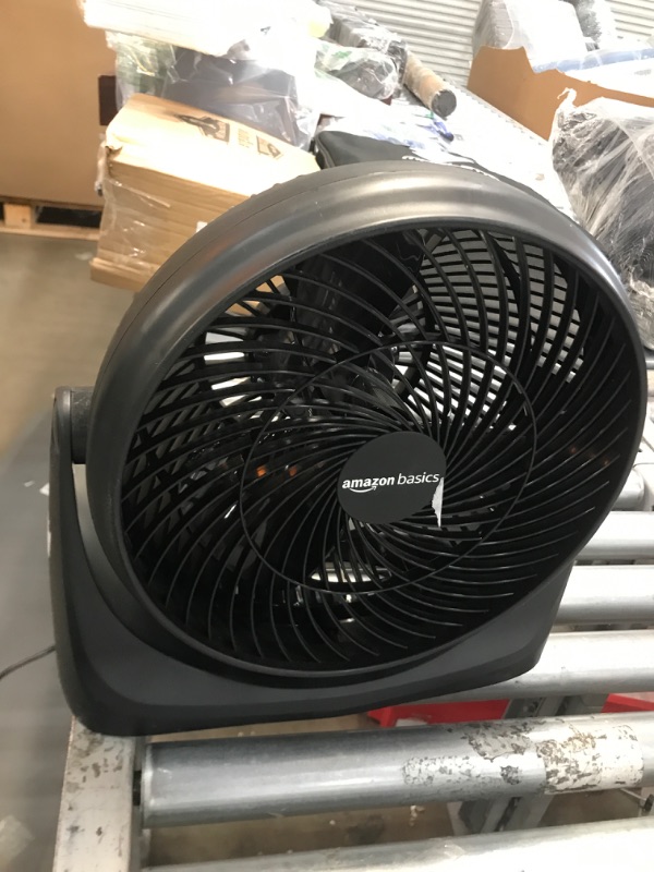 Photo 3 of *NONFUNCTIONAL* Amazon Basics 3 Speed Small Room Air Circulator Fan, 11-Inch 11-Inch Air Circulator Fan