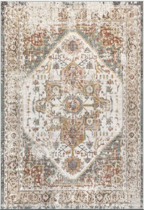 Photo 1 of Beige Fading Herati Medallion 7' 10" x 10' Area Rug
