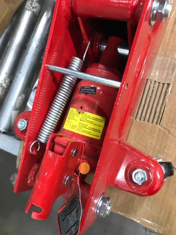 Photo 4 of 
 BIG RED T820014S Torin Hydraulic Trolley Service/Floor Jack 3 Ton Capacity, Red
