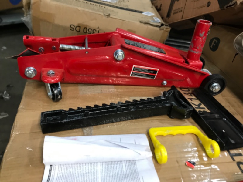 Photo 3 of 
 BIG RED T820014S Torin Hydraulic Trolley Service/Floor Jack 3 Ton Capacity, Red
