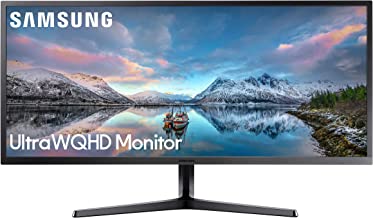 Photo 1 of Samsung 34-Inch QHD Ultra Wide Monitor, Black (Renewed)
