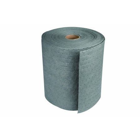 Photo 1 of AAIN(R) LT010 Gray Oil-Cleanup Premium Heavyweight Absorbent Mat Roll Absorbs Oils; Coolants; Solvents; Water Heavyweight 150 L X 15 W
