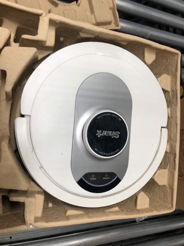 Photo 2 of (PARTS ONLY)Shark AV2511AE AI Ultra Robot Vacuum, with Matrix Clean, Home Mapping, 60-Day Capacity Bagless Self Empty Base, Perfect for Pet Hair, Wifi, Compatible with Alexa, Black/Silver 60-Day Capacity + 2nd Generation