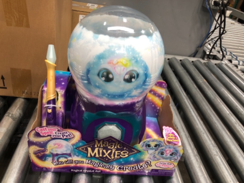 Photo 2 of *BRAND NEW* Magic Mixies Magical Misting Crystal Ball with Interactive 8 inch Blue Plush Toy and 80+ Sounds and Reactions