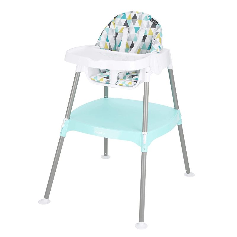 Photo 1 of Evenflo 4-in-1 Eat & Grow Convertible High Chair
21.75"D x 24"W x 37"H
