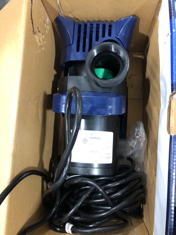 Photo 4 of Alpine Cyclone 8000GPH Waterfall & Pond Pump 33ft Power Cord PAL8000
