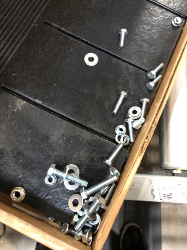 Photo 1 of INCOMPLETE SMART SOLUTIONS, Inc. 00011 Rock Solid 14" x 68" Back Guard for Pickup, Black
**LOOSE AND MISSING HARDWARE**