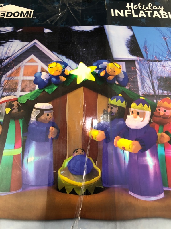 Photo 1 of 
Joiedomi Large Nativity Scene with Angels Inflatable
