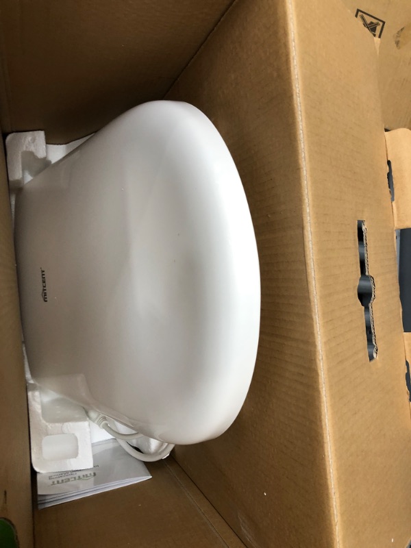 Photo 2 of **no remote** Smart Bidet Toilet Seat with LED Light, Heated Bidet, Warm Water Washing, Hot Air Dryer, Remote Control, Patented Child Mode, Easy Installation, S6 **no remote**
