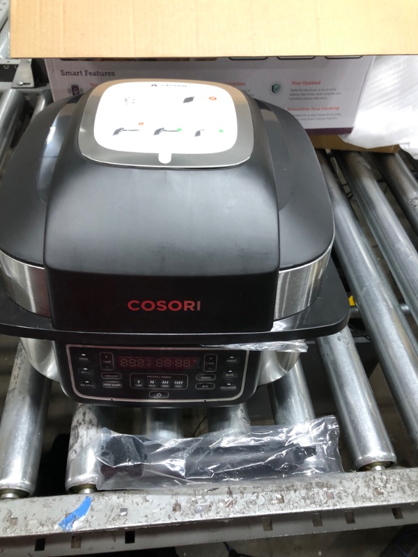 Photo 2 of ***PARTS ONLY*** COSORI Indoor Grill Electric Smokeless Grill Indoor & Smart XL Air Fryer Combo