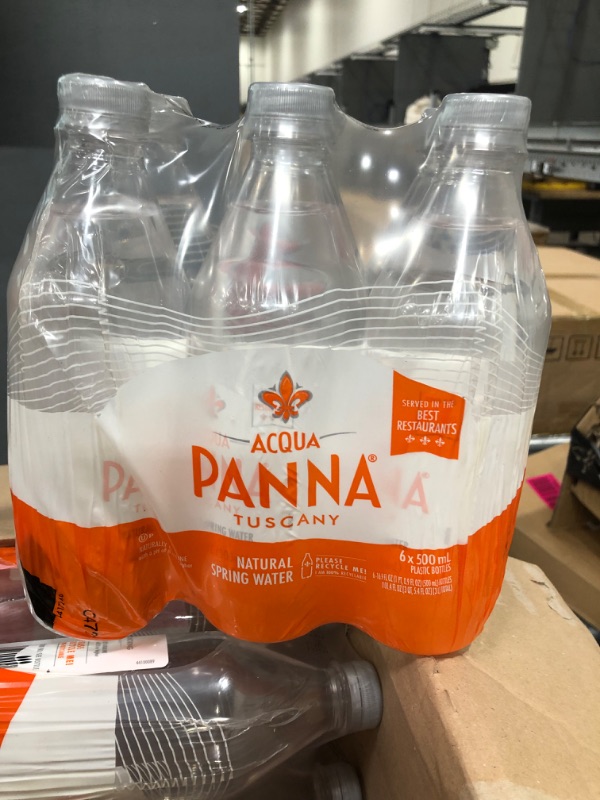 Photo 1 of Acqua Panna Natural Spring Water, 16.9 Fl. Oz. Plastic Bottles, Pack of 24 16.9 Fl Oz (Pack of 24)