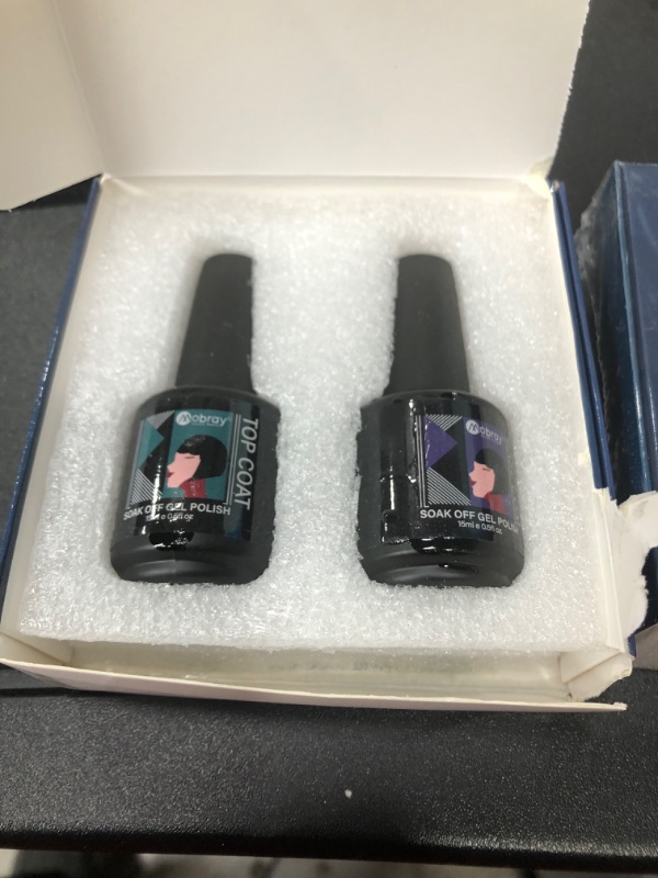 Photo 2 of Bundle of 2 
Mobray Base Top Coat Polish (2 Pack) 
 