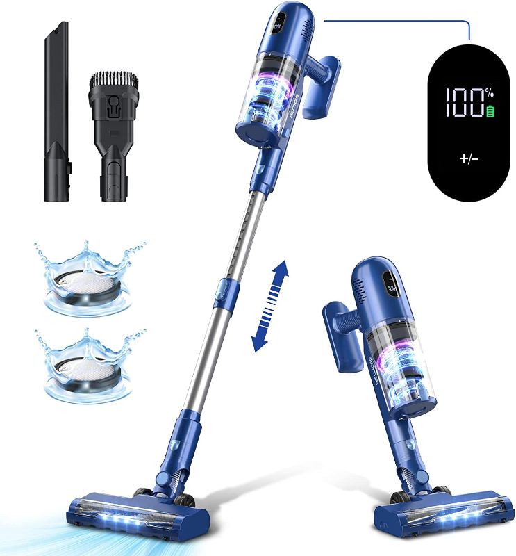 Photo 1 of Cordless Vacuum Cleaner,Stick Vacuum with 26KPa Powerful Suction