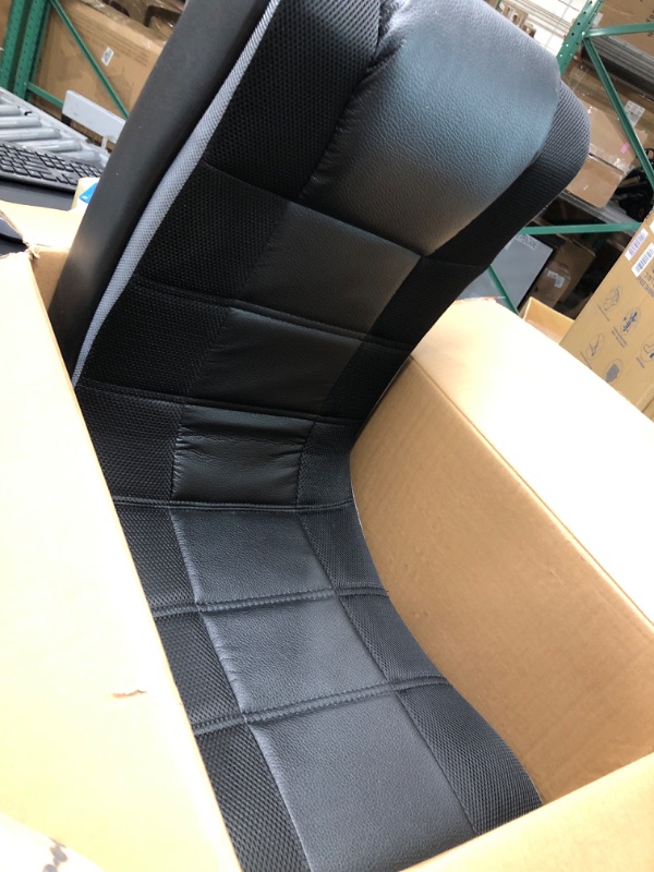 Photo 2 of Ace X Rocker, , V Rocker SE Black Foam Floor Video Gaming Chair, 25.2 x 18.4 x 16.4, Black