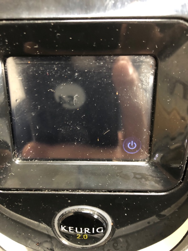 Photo 4 of *USED*Keurig K-Cafe SMART Single Serve Coffee Maker With Wifi Compatibility, Latte And Cappuccino Machine With Built-in Frother, 6 Brew Sizes, Works With Alexa, Black