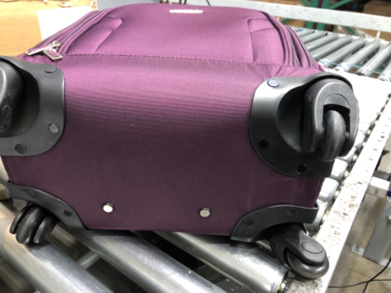 Photo 3 of *USED*Samsonite Underseat Carry-On Spinner with USB Port, Purple, One Size One Size Purple