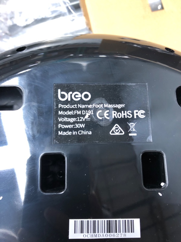 Photo 4 of Breo Foot Massager Machine with Heat & iPalm520e with Heat