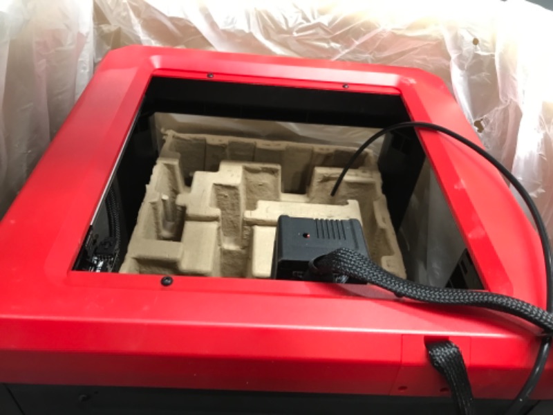 Photo 3 of Flashforge 3D Printer Finder 3 Glass Heating Bed with Removable PEI Surface and Magnetic Platform, Fully Assembled, Large FDM 3D Printers with 7.5" x 7.7" x 7.9" Printing Size