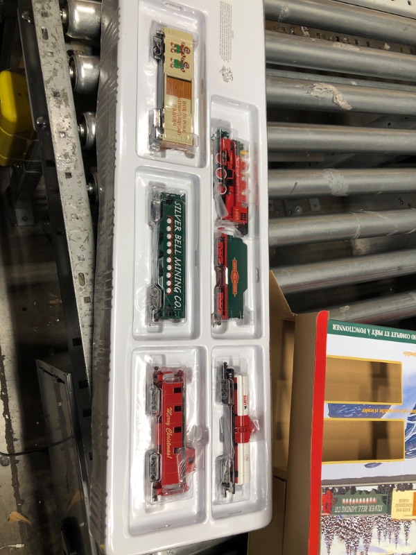 Photo 2 of Bachmann Trains - Jingle Bell Express Ready To Run Electric Train Set - HO Scale