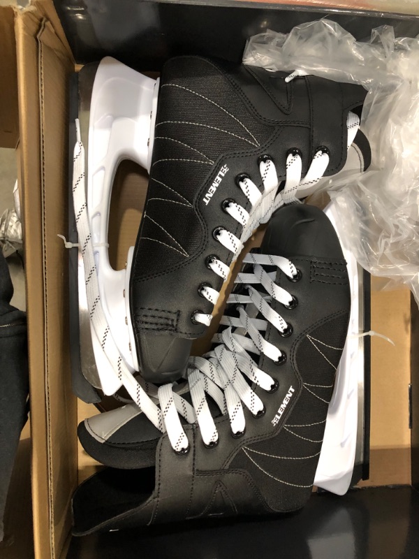 Photo 2 of 5th Element Stealth Ice Hockey Skates - Perfect for Recreational Ice Skating and Hockey – Moisture-Resistant Liner – True-to-Size 9