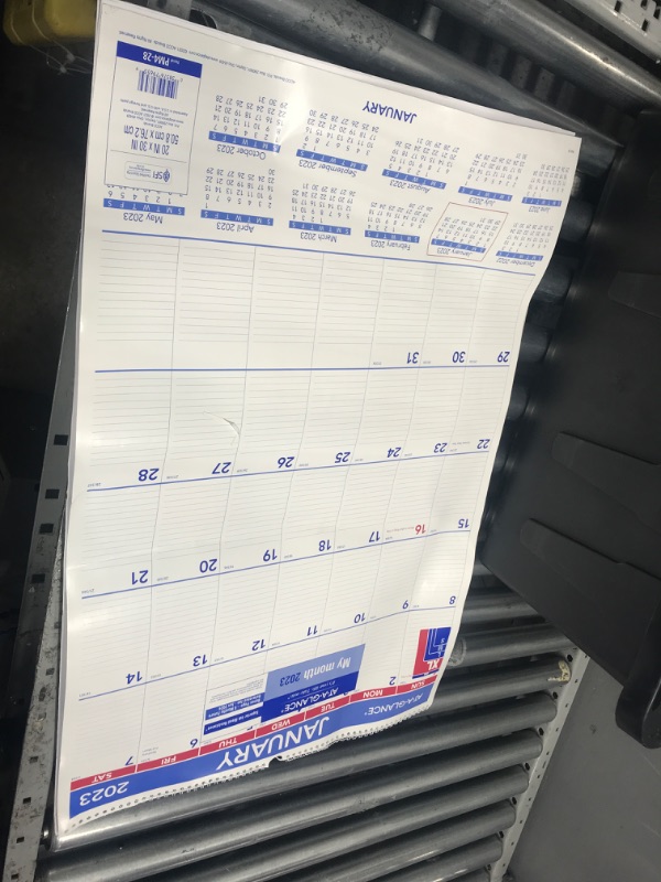 Photo 1 of AT-A-GLANCE 2023 Wall Calendar, 20" x 30", Extra Large, Spiral Bound, Monthly (PM428) Extra Large 2023 New Edition Calendar