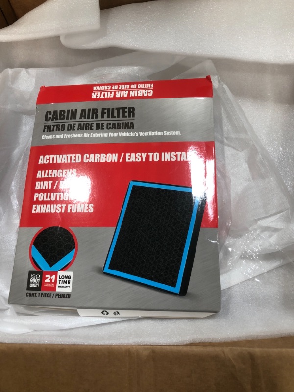 Photo 3 of CF11920 AC Cabin Air Filter Compatible with Ford Escape Focus C-MAX GT Transit Connect Lincoln MKC Selected Vehicles Replaces Car Cabon Air Filters Replacement