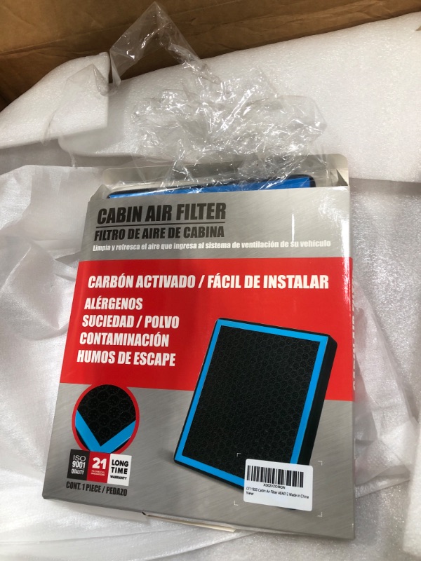 Photo 2 of CF11920 AC Cabin Air Filter Compatible with Ford Escape Focus C-MAX GT Transit Connect Lincoln MKC Selected Vehicles Replaces Car Cabon Air Filters Replacement