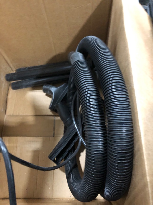 Photo 1 of Amazon Basics 4-Gallon 3 HP Stainless Steel Wet/Dry Vacuum
